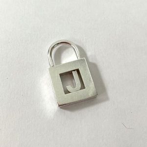 Tiffany & Co. Silver Padlock Charm - J